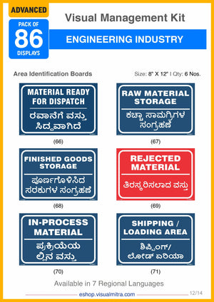 Advanced Kit - Engineering  Industry Visual Management Kit