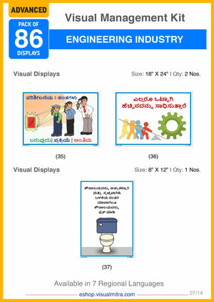 Advanced Kit - Engineering  Industry Visual Management Kit