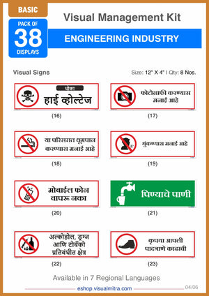 Basic Kit - Engineering Industry Visual Management Kit