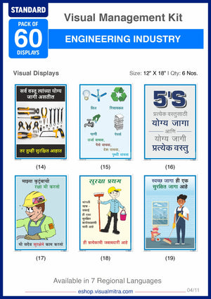 Standard Kit - Engineering Industry Visual Management Kit