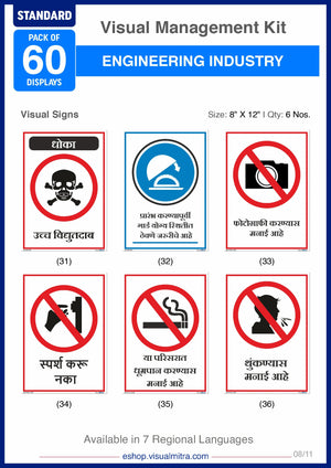Standard Kit - Engineering Industry Visual Management Kit
