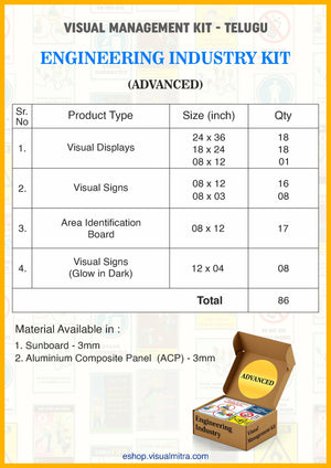 Advanced Kit - Engineering  Industry Visual Management Kit