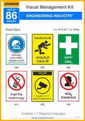 Advanced Kit - Engineering  Industry Visual Management Kit
