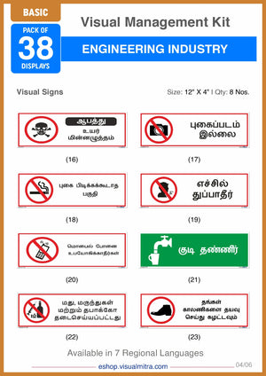 Basic Kit - Engineering Industry Visual Management Kit