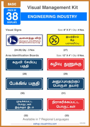 Basic Kit - Engineering Industry Visual Management Kit