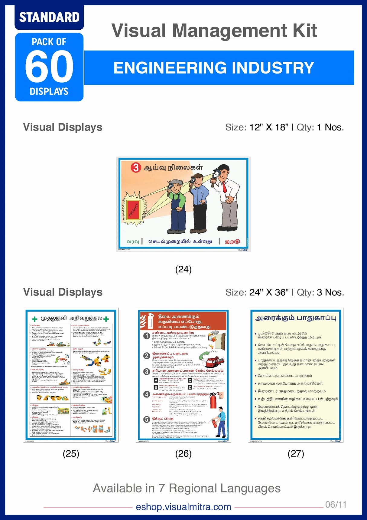 Standard Kit - Engineering Industry Visual Management Kit