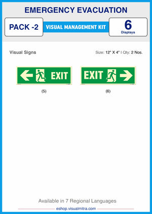 Emergency Evacuation Visual Management Kit 2