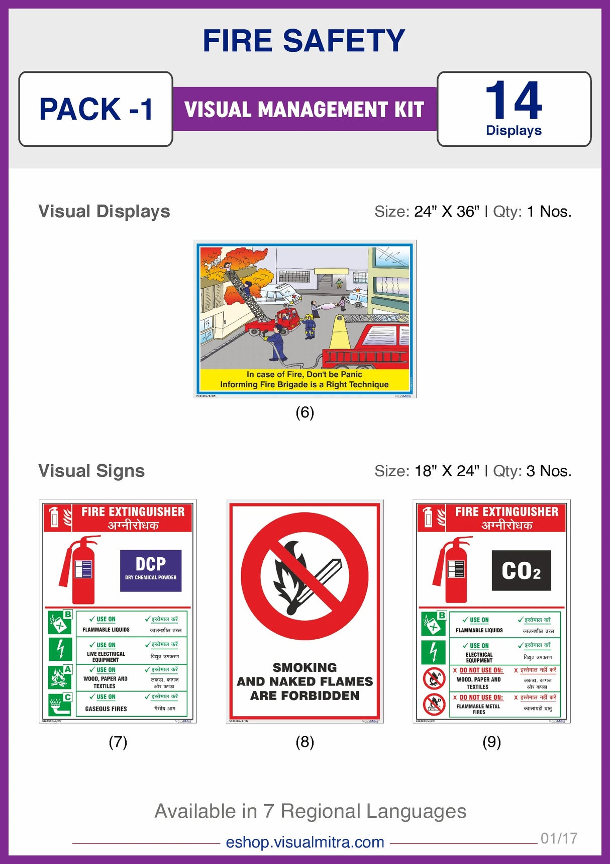 Fire Safety Visual Management Kit 1