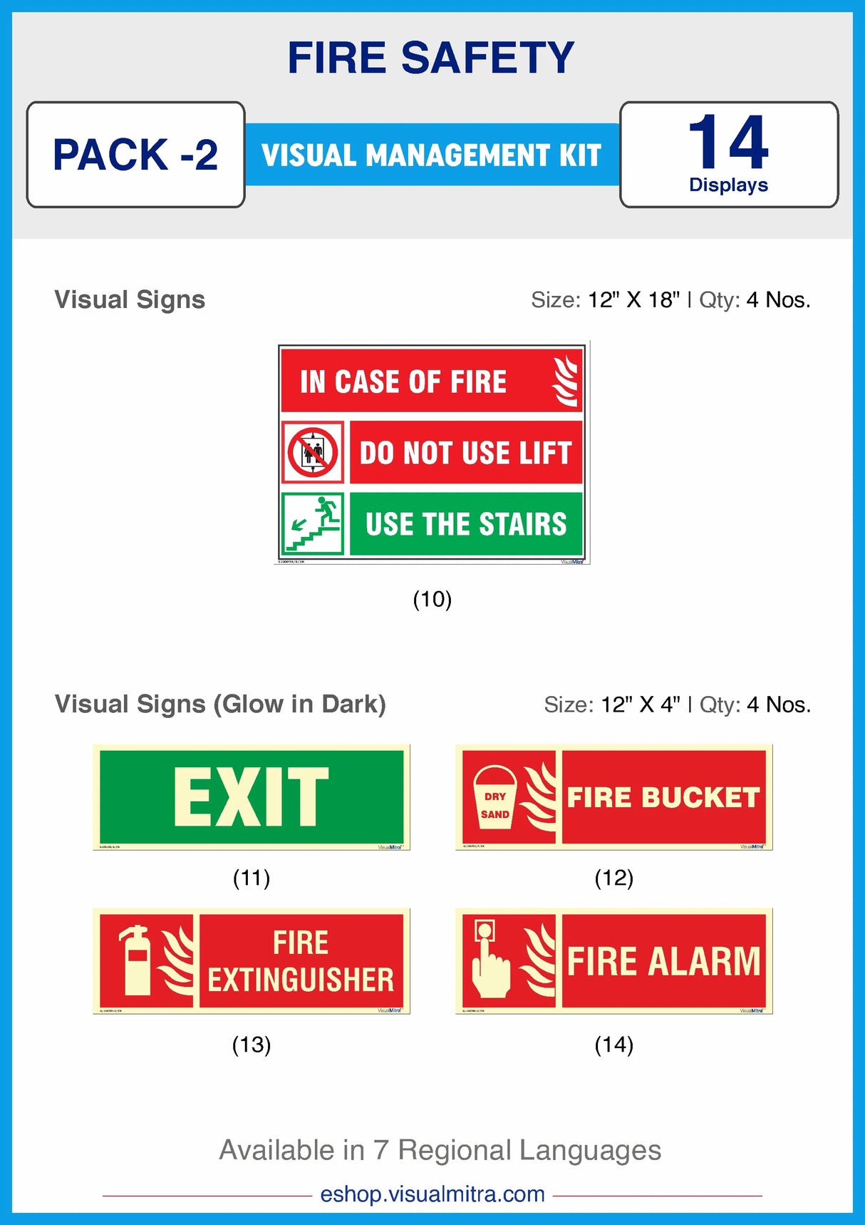 Fire Safety Visual Management Kit 2