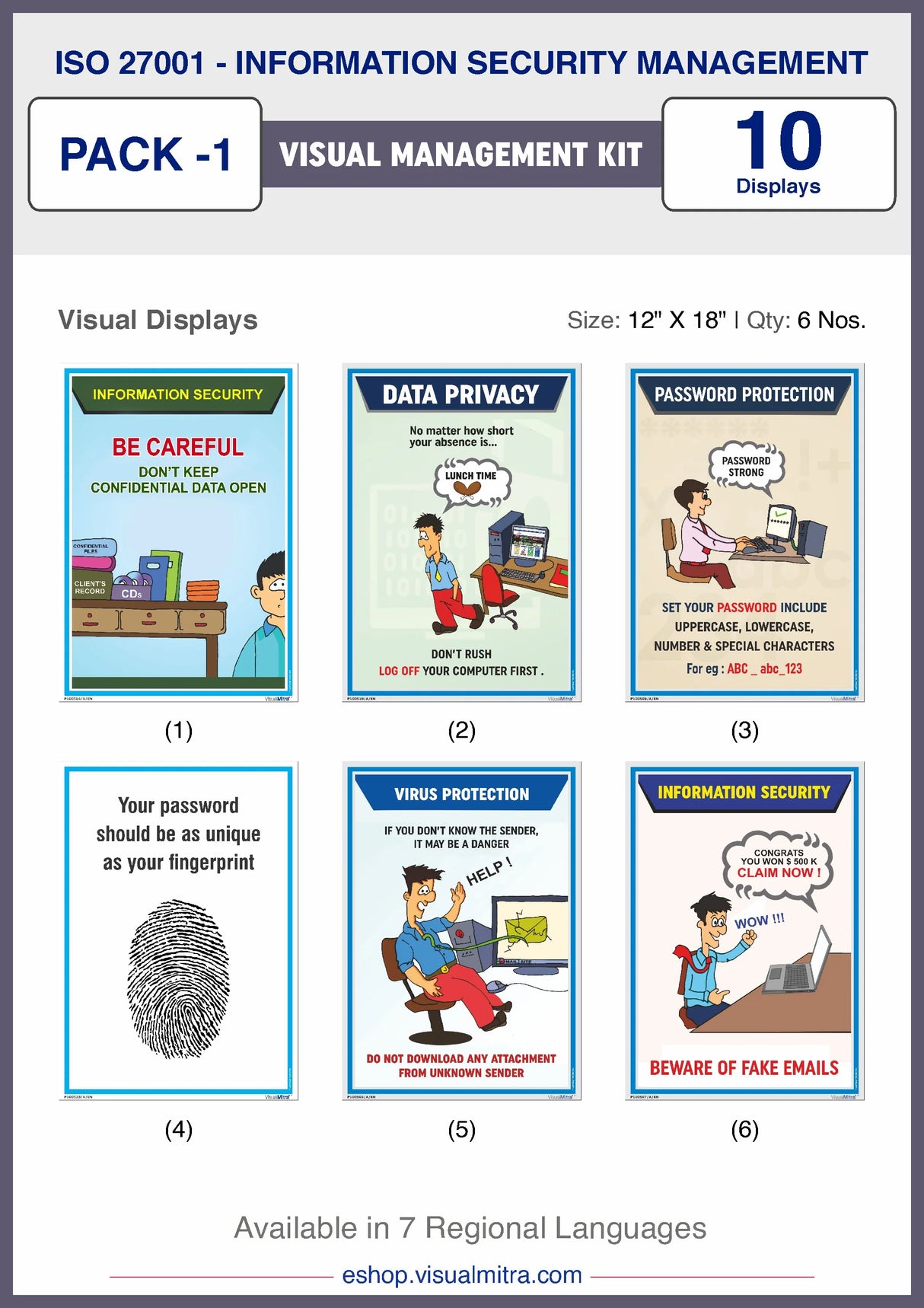 ISO 27001 (ISMS) Visual Management Kit 1