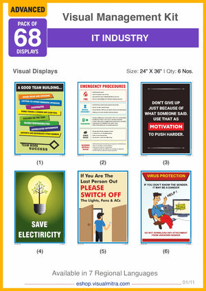 Advanced Kit - IT Industry  Visual Management Kit