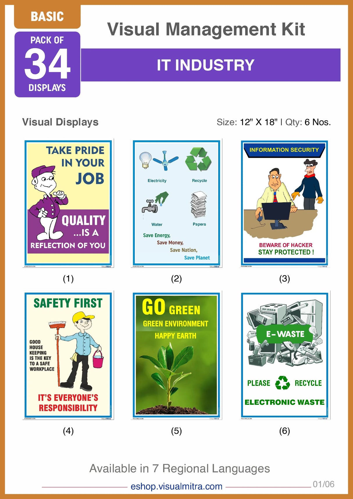 Basic Kit- IT Industry Visual Management Kit