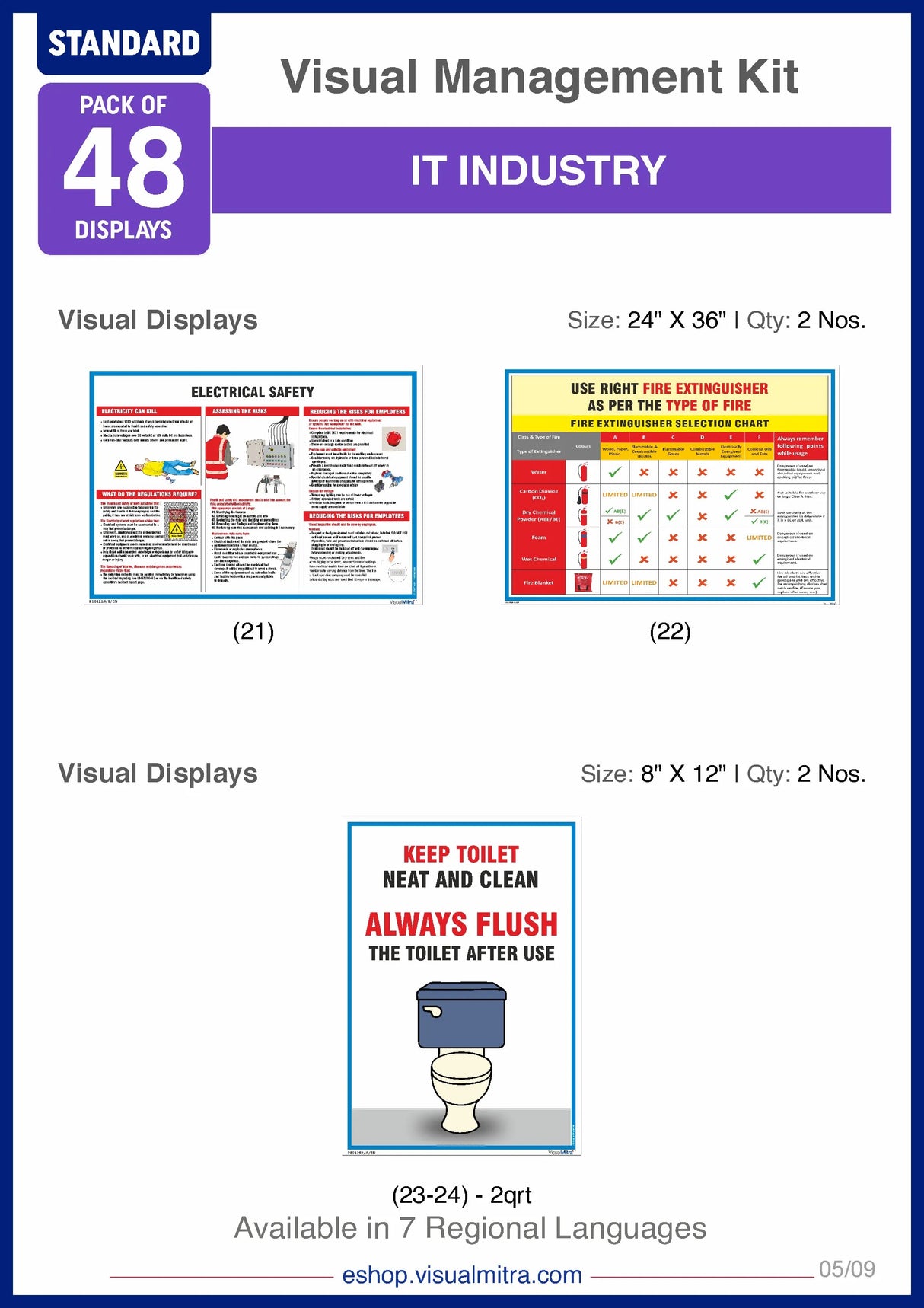 Standard Kit- IT Industry Visual Management Kit