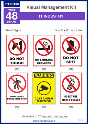 Standard Kit- IT Industry Visual Management Kit