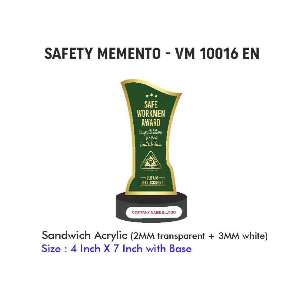 National Safety Week Big Trophy – Design 4