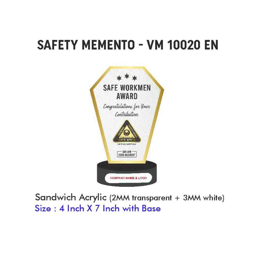 National Safety Week Big Trophy – Design 8