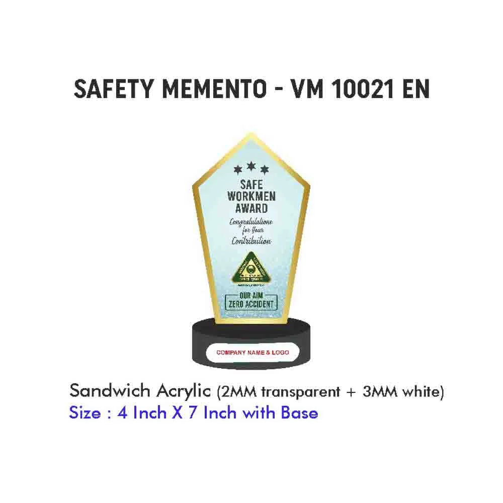 National Safety Week Big Trophy – Design 9