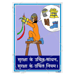 Electrical PPE Saves Lives Poster