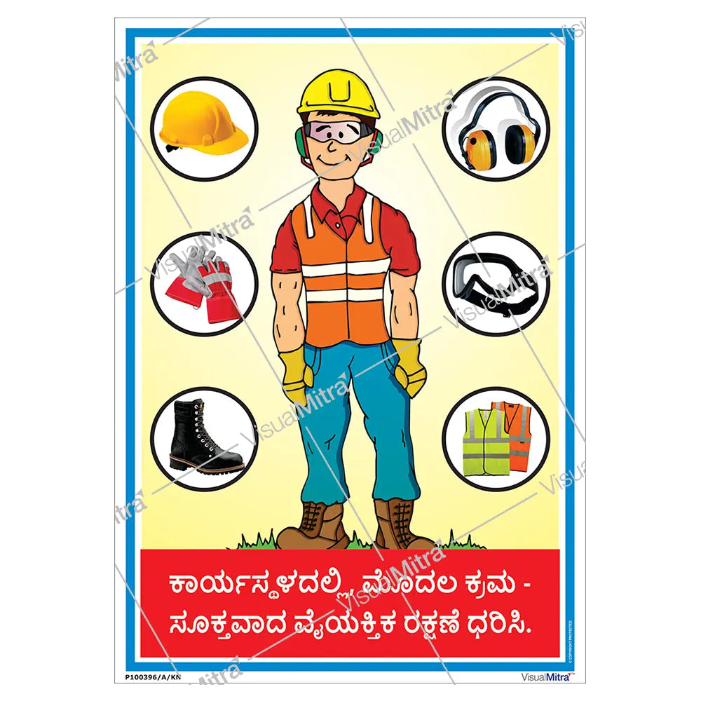 Safety Posters Kit - Pack of 8