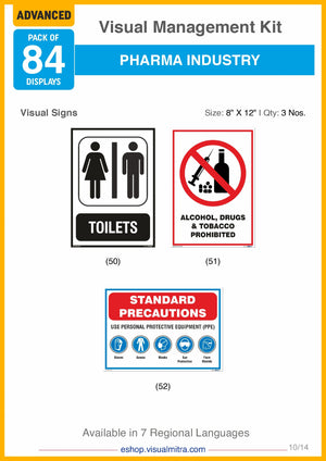Advanced Kit - Pharmaceutical Industry Visual Management Kit