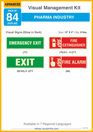 Advanced Kit - Pharmaceutical Industry Visual Management Kit