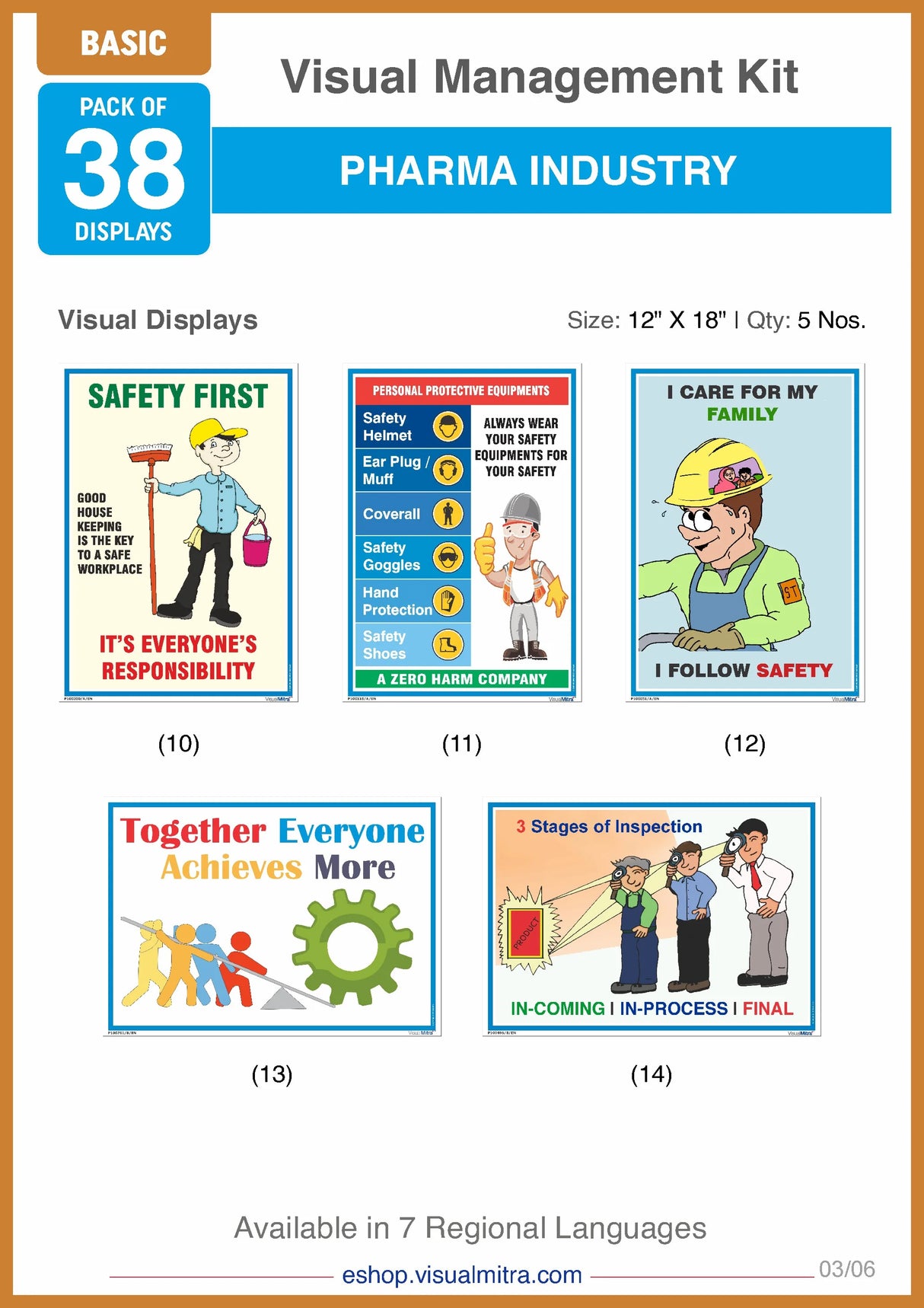 Basic Kit - Pharmaceutical Industry Visual Management Kit