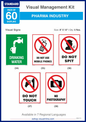Standard Kit - Pharmaceutical Industry Visual Management Kit