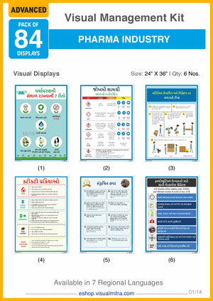 Advanced Kit - Pharmaceutical Industry Visual Management Kit