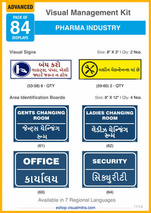 Advanced Kit - Pharmaceutical Industry Visual Management Kit