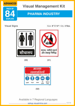 Advanced Kit - Pharmaceutical Industry Visual Management Kit