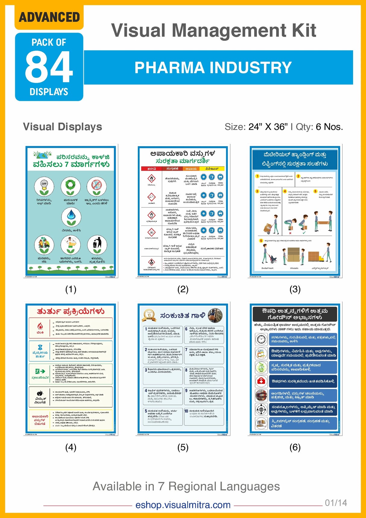 Advanced Kit - Pharmaceutical Industry Visual Management Kit