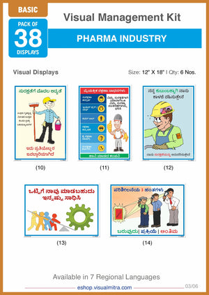 Basic Kit - Pharmaceutical Industry Visual Management Kit