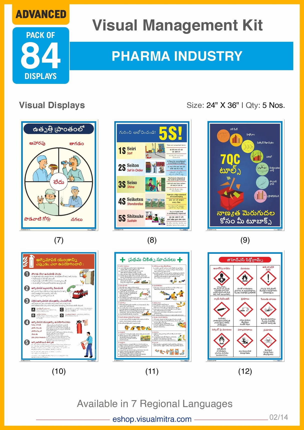 Advanced Kit - Pharmaceutical Industry Visual Management Kit