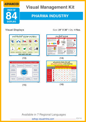 Advanced Kit - Pharmaceutical Industry Visual Management Kit