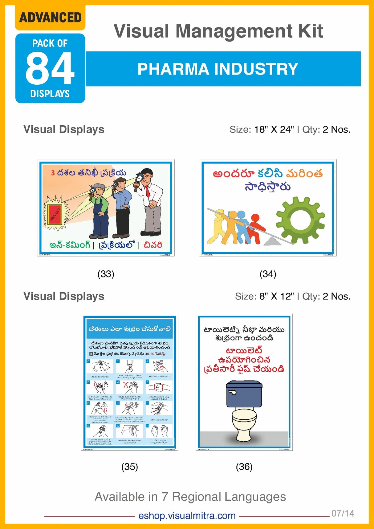 Advanced Kit - Pharmaceutical Industry Visual Management Kit