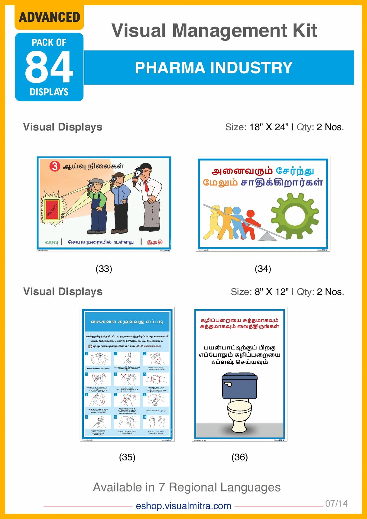 Advanced Kit - Pharmaceutical Industry Visual Management Kit