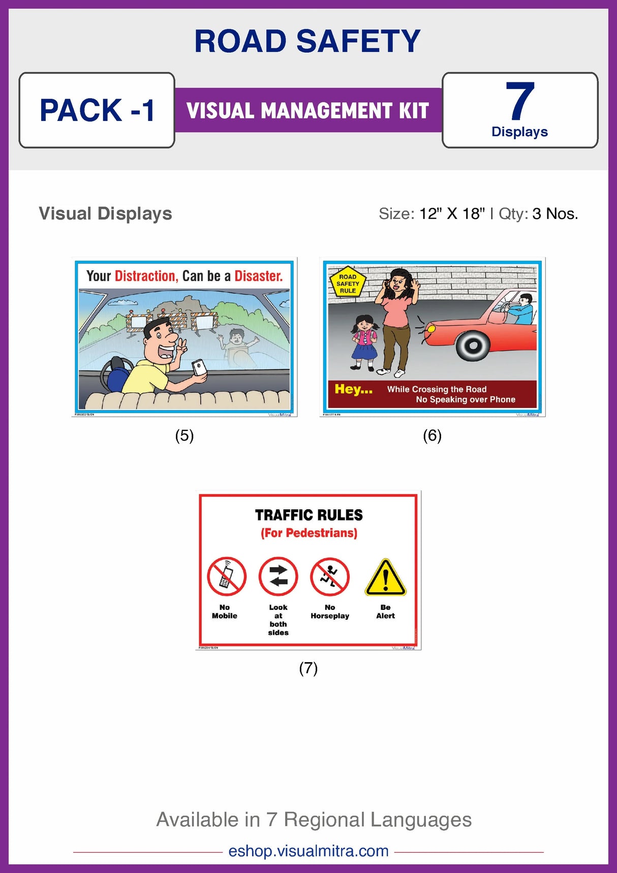 Road safety Visual Management Kit 1