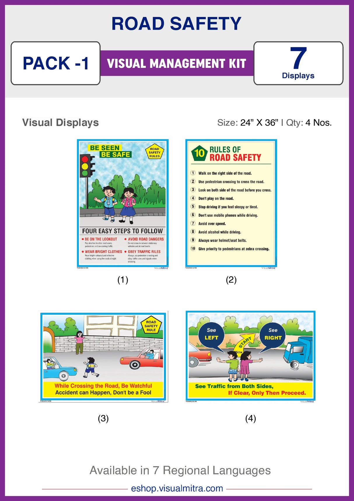 Road safety Visual Management Kit 1