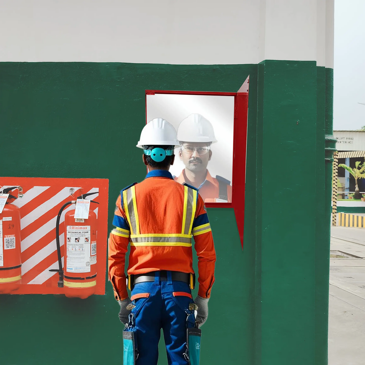 Safety Mirror Box
