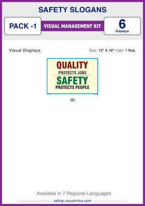 Safety Slogans Visual Management Kit 1