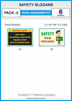 Safety Slogans Visual Management Kit 2