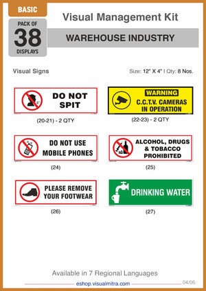 Basic Kit - Warehouse Industry Visual Management Kit