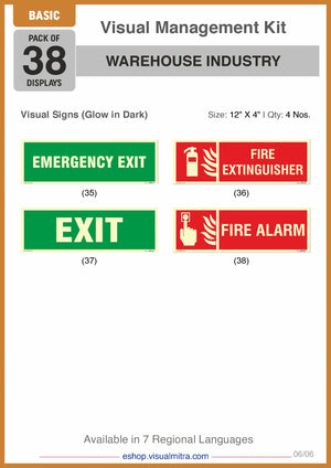 Basic Kit - Warehouse Industry Visual Management Kit