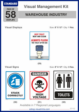 Standard Kit - Warehouse Industry Visual Management Kit