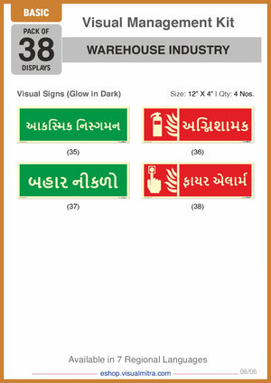 Basic Kit - Warehouse Industry Visual Management Kit