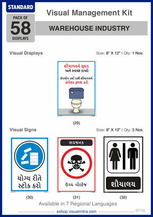 Standard Kit - Warehouse Industry Visual Management Kit