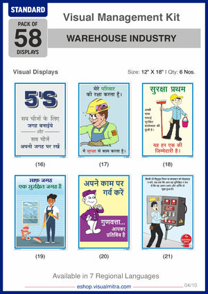 Standard Kit - Warehouse Industry Visual Management Kit