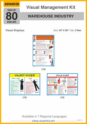 Advanced Kit - Warehouse  Industry Visual Management Kit