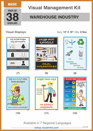 Basic Kit - Warehouse Industry Visual Management Kit