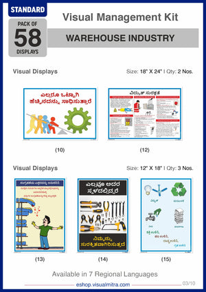 Standard Kit - Warehouse Industry Visual Management Kit